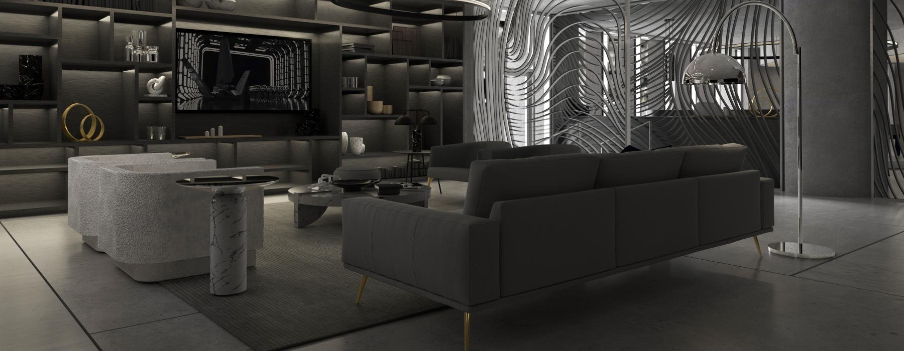 clubroom with a tv and couches